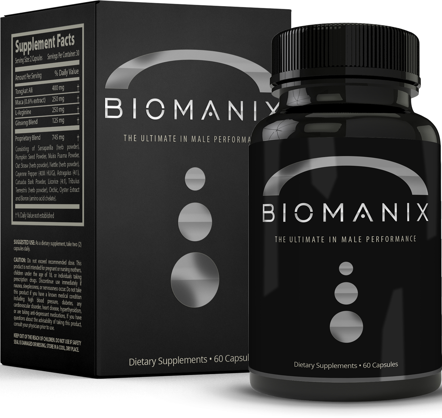 Biomanix Box and Bottle