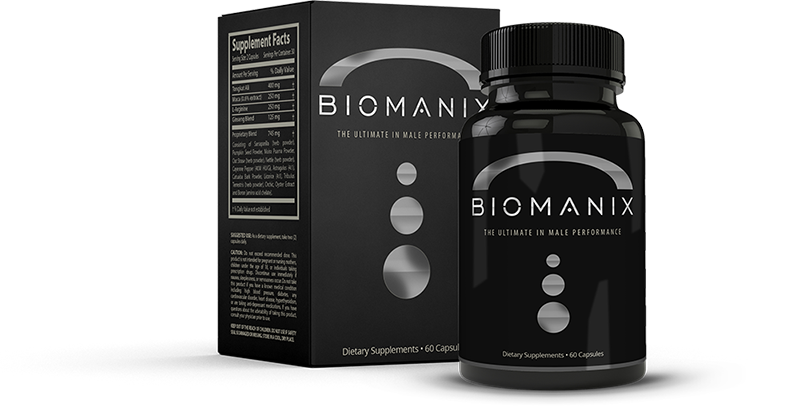 Box and Bottle of Biomanix Male Enhancement Pills